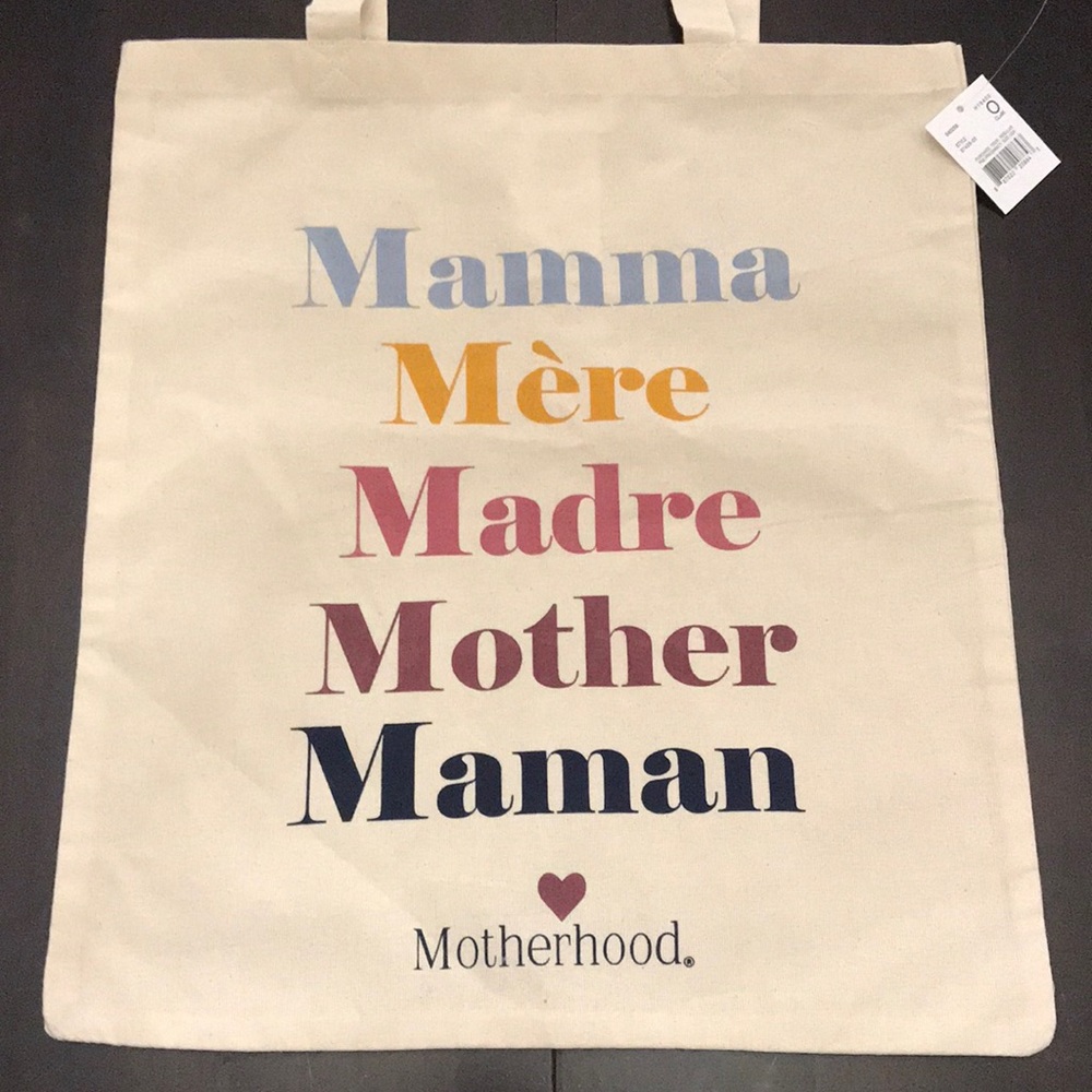 Motherhood Maternity Tote Bag NWT